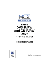 MCE Technologies Desktop Internal DVD-R/RW and CD-R/RW Drive Installation guide