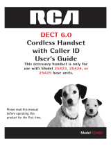 RCA 25424 User manual