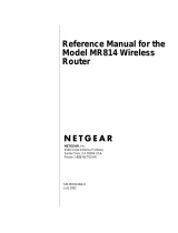 Netgear MR814 Owner's manual
