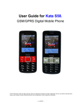 Kata S58 User manual