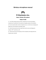 PI PX100 User manual