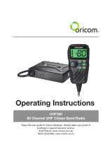 Oricom UHF390 Operating Instructions Manual