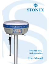 STONEX S9 GNSS User manual