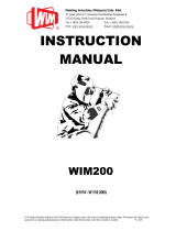 Welding Industries Malaysia WIM200 User manual
