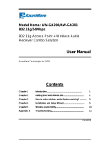 AzureWave AW-GA200 User manual