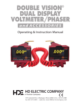 HD Electric DOUBLE VISION DDVM-40 Operating and Instruction Manual