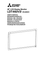 Mitsubishi Electric LDT46IV2 User manual