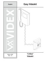 Videx 2 Wire Owner's manual