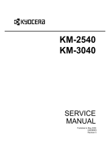 KYOCERA KM-2540 User manual