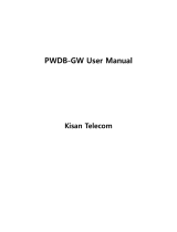 Kisan Telecom PW1900-C MHU User manual