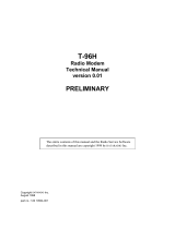 CalAmp Wireless Networks T-96H User manual