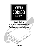 Yamaha CDR400t-NB User manual