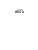 Boser BPC-3600 User manual