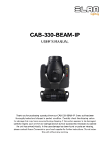 ELAN Lighting CAB-330-BEAM-IP User manual