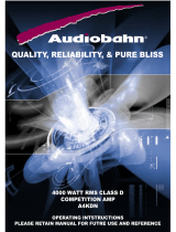 AudioBahn A4KDN Operating Instructions Manual