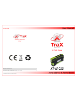 Trax XT-JS C12 User manual