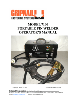 Gripnail 7100 User manual