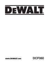 DeWalt DCF060 User manual