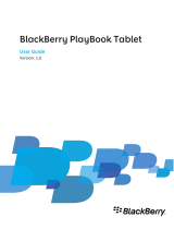 Blackberry PlayBook Tablet User manual