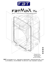 Fbt MaxX 9Sa Operating instructions