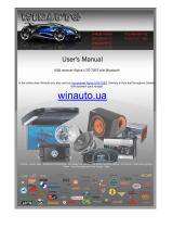 Alpine UTE-72BT User manual