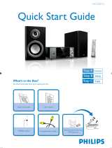 Philips MCDB710/05 Quick start guide