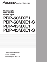 Pioneer PDP-50MXE1 User manual