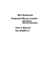 Rii K03BT User manual