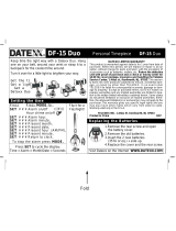 Datexx DF-15 Duo User manual