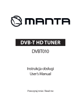 Manta DVBT010 User manual