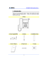 Dowtel DTP-1900 User manual