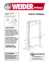 Weider WEBE19300 User manual