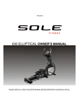 Solo Fitness E95 Owner's manual