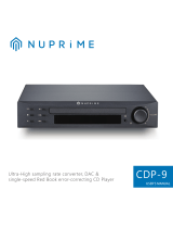 NuPrime CDP-9 User manual