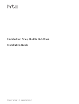 HRT Huddle Hub One+ Installation guide