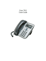 Cisco 7912 User manual