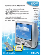Philips 21PV335 User manual