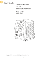 TECHCON SYSTEMS TS250 User manual