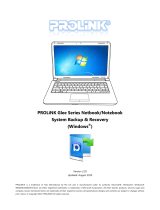 PROLINK Glee Series System Backup & Recovery