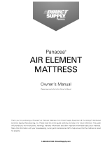 Direct Supply Panacea Air Element Mattress Owner's manual