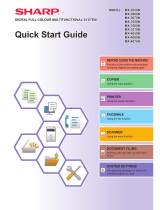 Sharp MX-4070N Quick start guide