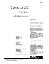 Bungard Compacta L30 Instructions For Use Manual