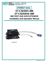 NTI XTENDEX ST-C5USBVA-300 Operating instructions