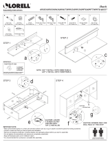 Lorell 69382 Assembly Instructions Manual