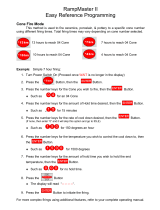 Evenheat RampMaster II Programming Reference