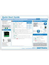 gefran 1300 Quick start guide