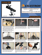 Celestron FirstScope 76EQ Quick Setup