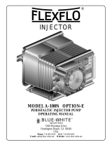 Blue-White industries flexflo A-100N Operating instructions