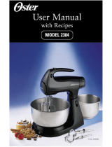 Oster 2384 User Manual With Recipes