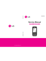 LG GU285 User manual